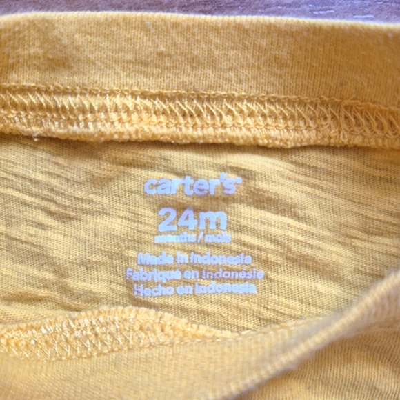 Carter’s Little Captain Nautical T-Shirt – Size 24M - Picture 2 of 3